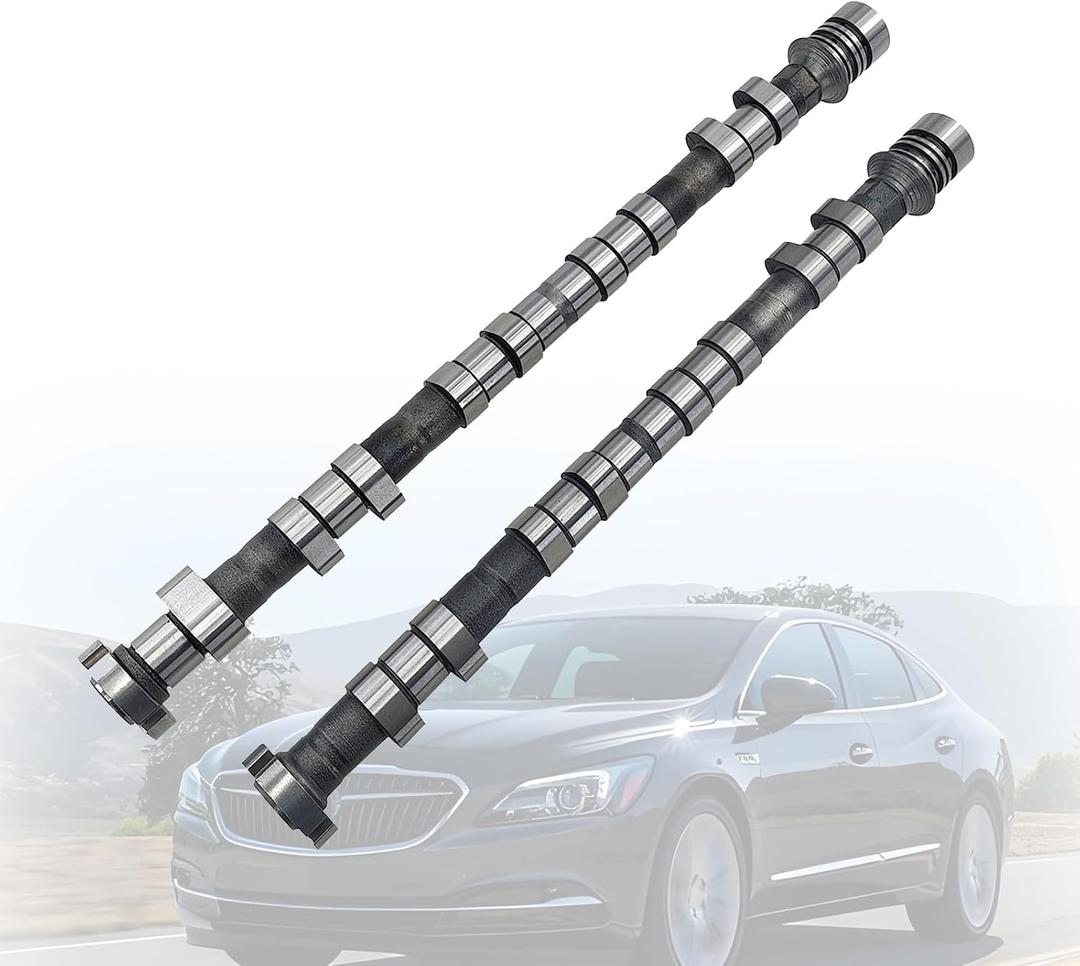 12604896 12634207 2pcs Camshaft Kit Compatible with Chevrolet Equinox Captiva Sport Impala Malibu Fit for Buick Verano Regal LaCrosse Fit for GMC Terrain 2.4L 2011-2017