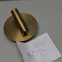 Wall Mount Reading Light for Bed, Backlight Night Wall Lamp, Hardwired Sconce with Switch, Adjustable Wall Sconce Surface Mount Book Reading Lamp,LED Wall Lighting for Bedroom Bedside Lamps (Bronze)
