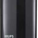 KRUPS Precision Electric Coffee Grinders, 3 oz Capacity, 200W Motor, Stainless Steel Blades for Uniform Grinding of Beans, Herb and Nuts, Coffee and Spice Grinder Electric, (Black)