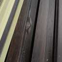 OUZUGIE WPC Acoustic Slat Wall Paneling, 3-Pack 114 x 6 Inches 3D Wall Panels for Interior Wall Decor,Living Room,TV Background,Study Room,Office Spaces,Bedroom,High Grille (Walnut)