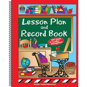 Teacher Created Resources Lesson Plan and Record Book