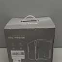 Skincare Fridge With Dimmable LED Light Mirror, 4L Makeup Mini Fridge for Bedroom, Car, Office & Dorm, Cooler & Warmer, Portable Small Refrigerator for Cosmetics, Skin Care and Food, White