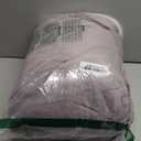 Electric Heated Blanket Twin Size 62x84 Inch - Super Soft Flannel, 10 Heat Settings, 1-12H Auto Shut Off, Machine Washable, Safe for Overnight Use (Purple)