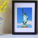 SESEAT 16x20 Picture Frame Black, Display Pictures 11x14 with Mat or 16x20 without Mat, Photo Frames Wall Gallery, 1 Pack