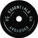 Fitvids Olympic Bumper Plates Set, 2" Weight Plates for Strength Training & Weightlifting, Paris or Set or Set with Barbell, 10LB