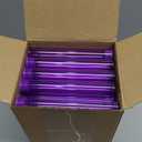 Flutesan 90 Pcs Mardi Gras Party Favors Tubes 4 Inch Candy Tubes Bulk with Cap Plastic Green Gold Purple Party Decor Container Empty Storage Gift for Carnival Liquor Plant Lab Experiment Supplies