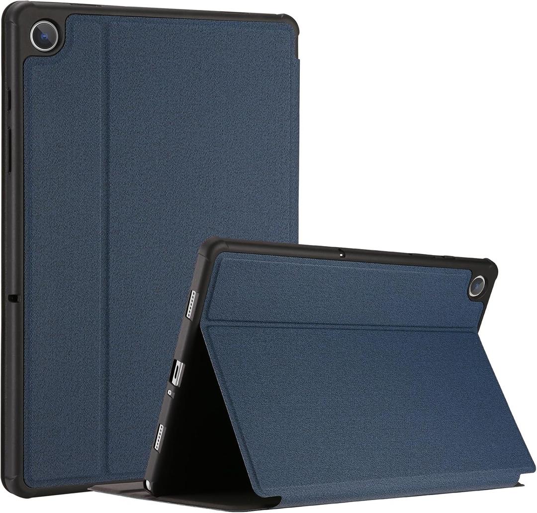 ProCase Protective Case for Galaxy Tab A9 Plus 11 Inch 2023, Folio Smart Slim Stand Cover for Galaxy Tab A9+ Tablet SM-X210/X215/X216/X218 -Navy