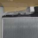 TRQ Radiator 1 Row Aluminum Core Compatible with 2012-2015 Chevrolet Camaro V6 3.6L Automatic Transmission