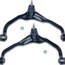 TUCAREST 2Pcs K621564 K621565 Left Right Front Upper Control Arm and Ball Joint Assembly Compatible With 2007 08 09 10 2011 Do-dge Nitro /2008-2012 Je-ep Liberty Driver Passenger Side Suspension