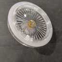 Three Clear Container Lids, Size 3.7"