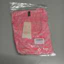 Zenlonr Womens Summer Tops Dressy Casual 2026 V Neck Satin Silk Printed Shirts Boho Long Sleeve Work Blouses (Pink, Large)