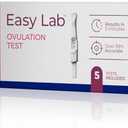 Versea Easy Lab Ovulation Midstream Tests, 5 Test Pack, 3 Minute Easy Read Result, Accurate Testing Kits, Easy Lab Home Test, Set of 2, Best By 06/30/2025