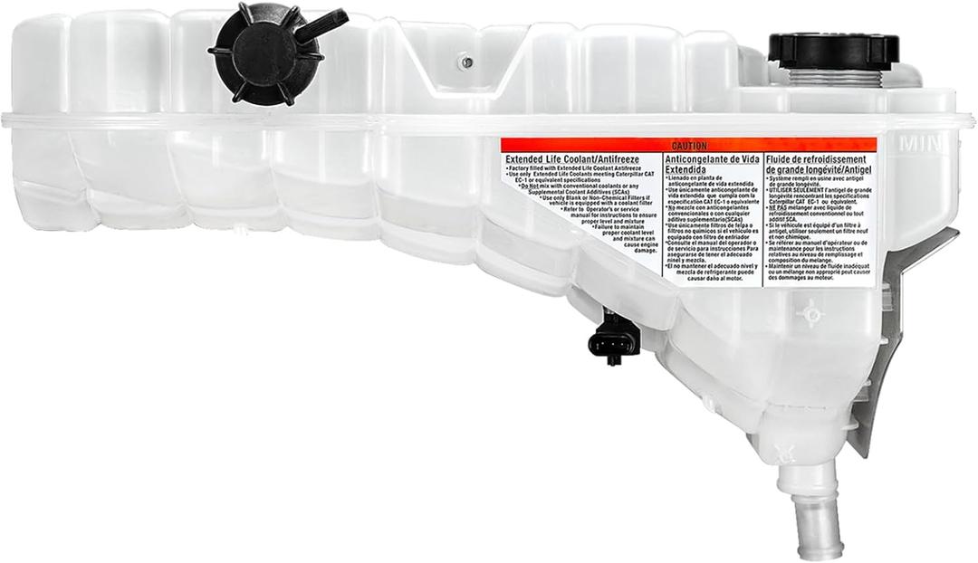 Engine Coolant Reservoir Tank 603-5403 Compatible with 2008-2017 Kenworth W900 T800 T660 T600 2008 Peterbilt 389 388 386 385 384 382 377 367 365 348 Replace T1673008 N5346001 Coolant Reservoir