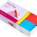 Keenpioneer Decorating/Icing Bag Sealing Clips, 78 Pack, Multipurpose for Food and Snack Storage, 4inch and 6inch Long