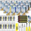 90 Pcs Man of God Gift Christian Church Gifts Bulk 30 Practical Sets with 6 in 1 Multi Tool Pen Small Tape Measure Bible Verse Bookmarks Christmas Gifts for Men Dad Pastor Party Favors Adults