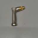 FANHAO Professional Heavy Duty Garden Hose Nozzle, 100% Metal Thumb Control Water Nozzle with Brass Tip, High Pressure Adjustable Water Hose Sprayer for Lawn & Plant Watering, Car & Pet Washing