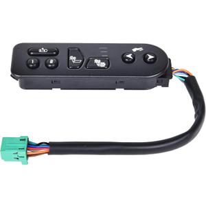 Seat Heater Switch Driver Side Compatible with 2003-2006 Cadillac Escalade Chevy Avalanche 1500 2500 Suburban 1500 2500 Tahoe GMC Yukon XL 1500 2500 Replaces 15116862 15179136 SW8420 901-196