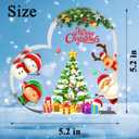 Christmas Decorations Indoor Cute Christmas Decor Gifts Table Sign for Mantle,Office Desk, Shelf - Heart Shaped Gifts Holiday Indoor Home Decor