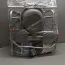 Rolling Shower Wheelchair, 4-in-1 Bedside Commode Chair with Padded Seat, Adjustable Height, Transport Wheelchair for Disabled, Elderly, Adults, & Postoperative Patients