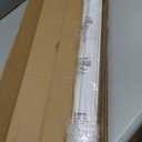 LazBlinds Cordless French Door Blinds, No Drill Roll Up Zebra Blinds, Light Control Day and Night Sheer Shades for Front Patio Sidelight Glass, 25.8'' W x 78'' L, White