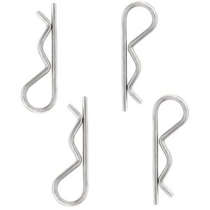 3 x RUIAN 4PCS 304 Stainless Steel Hardware Pins Cotter Pins R Clip Large Spring Retaining for Trailer Tractors Mower Carts Truck Pin Clip 3 x RUIAN 4PCS 304 Stainless Steel Hardware Pins Cotter Pins R Clip Large Spring Retaining for Trailer Tractors Mower Carts Truck Pin Clip