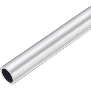 TOP-VIGOR 1Pc 6063 Aluminum Round Tube, 30mm OD 24mm ID 150mm Length Seamless Aluminum Straight Tubing Pipe for Industry DIY Projects