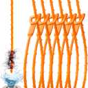 25 Inch Sink Snake Drain Clog Remover Tool,6 Pack Drain Cleaner Hair Clog Remover Tool, Drain Hair Remover Plumbers Snake, Drain Cleaner Sticks, Easy and Quick Unclog Sink Drain, Kitchen, Shower, tub.