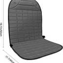 ILLUMINEW Seat Cushion Winter Cover for Full Back and Seat Grey