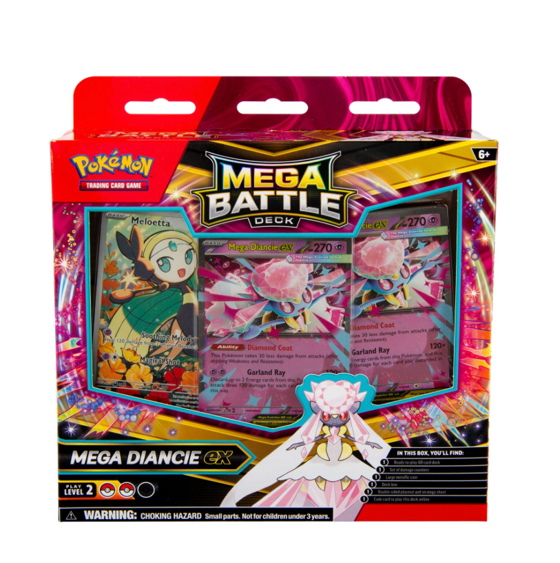 Pokemon Trading Card Games Mega Diancie Ex Battle Deck