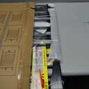 Cumbor 29.7-46" Baby Gate for Stairs, Mom's Choice Awards Winner-Auto Close Dog Gate for The House, Gifts for Mom, Easy Install Pressure Mounted Pet Gates for Doorways, Black