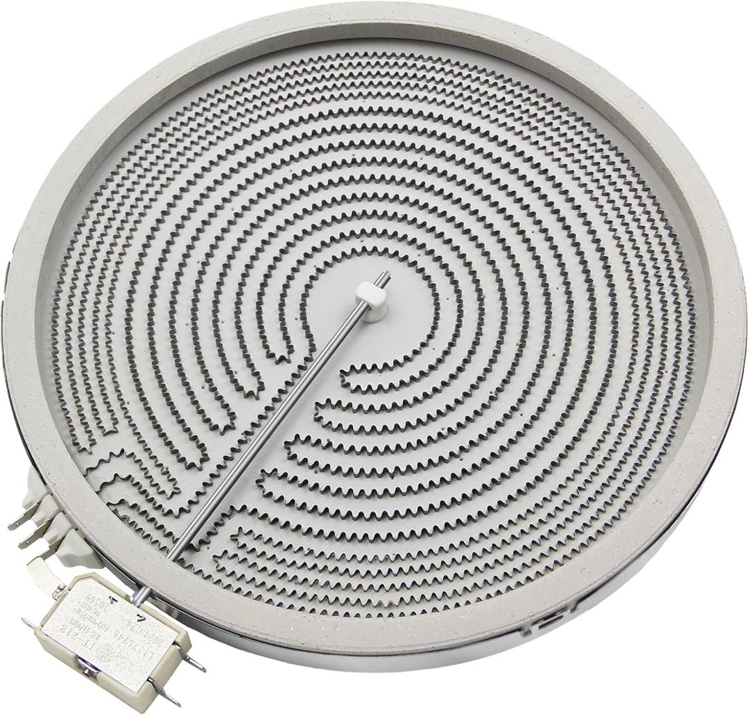 316282100 316282101 12" Dual Radiant Surface Element Compatible with Frigidaire Kenmore Electric Range Replaces 316282102 318198935 316216600 316464900 316464901 Haliant Surface Element