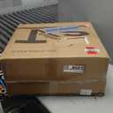 Ergonomic Office Chair, Mesh Desk Chair with Headrest, Lumbar Support, Thick Seat Cushion, Flip-up Arms, High Back Computer Task Chairs for Home Office, Black/Silver