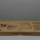 Outside-Mount Rain Guards Window Visors for 2015-2025 Ford F-150 SuperCrew & 2017-2025 Raptor/F-250/F-350/F-450/F-550 Super Duty SuperCrew Wind Deflector Dark Smoke 4-Piece Set with Thicker