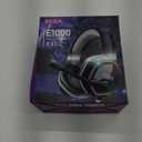 EKSA E1000 USB Gaming Headset for PC, Computer Headphones with Microphone/Mic Noise Cancelling, 7.1 Surround Sound, RGB Light - Wired Headphones for PS4, PS5 Console, Laptop, Call Center (Grey)