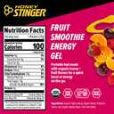 Honey Stinger Organic Fruit Smoothie Energy Gel, Gluten Free & Caffeine Free, for Exercise, Running and Performance, Sports Nutrition for Home & Gym, Pre & Mid Workout, 24 Pack, 26.4 Ounce