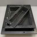 Shower Niche SMC Material 40(20+14+6) X16in Niche for Shower Wall Shower Niches Ready for Tile Shower Niche Shelf Black, Large