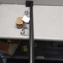 Heavy Duty Curtain Rods,1 1/4" Large Diameter Premium Nonadjustable Curtain Rod,96in/8ft Custom Window Treatment Rods with Durable Aluminum Brackets and End Caps,Black Finish