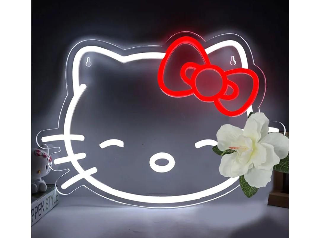 Pugna Cat Neon Signs for Wall Decor Cute Neon Lights for Bedroom Led Business Signs Suitable for Bedroom Man Cave Christmas Best Gift