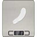 Food Scale, 11lb Digital Kitchen Scale with 6 Units LCD Display and Tare Function,Compact Design for Baking,Healthy Cooking,Meal Prep, 304 Stainless Steel