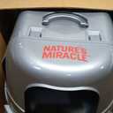 Natures Miracle Hooded Flip Top Litter Box for Cats, With Built-In Odor Control Charcoal Filter