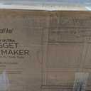 GE Profile Opal Ultra, Countertop Nugget Ice Maker, 1 Gal XL Side Tank, 38 lbs/Day, Pebble Pellet Crushed Ice Machine, WiFi Stainless Steel