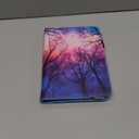 Universal 7 8 Inch Android Tablet Case, Dluggs PU Leather 360 Degree Rotating Multi-Angle Viewing Stand Case Cover for 7.0 8.0 and All 7.0-8.5 Inch Tablet, Forest