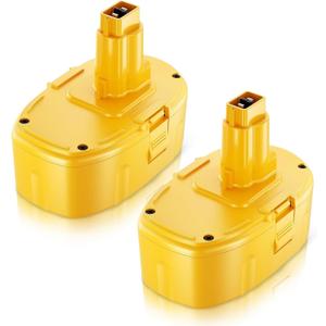 Bonacell 2Pack 5.0Ah Replacement for Dewalt 18V Battery Compatible with Dewalt 18 Volt XPR Battery DC9098 DC9096 DC9099 DC970 DW9095 DW9096 DW9098 DW9099 DE9039 DE9095 DE9096 Cordless Tools