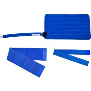 Polar Products Active Ice Hip Extended Coverage Therapy pad 12.5 x 22.5 with Two Detached Belts. Use only with The Polar Active Ice #AIS Therapy System 