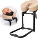 AOSSA Massage Headrest for Bed Face Cradle, Home Mattress Top Massage Kit, Face Cushion for Massage Face Down, Adjustable Salon Head Rest & Support for Mattress, Eye Surgery Recovery Equipment