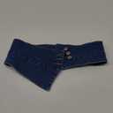 Elegant Wide Denim Waistband Corset Women's Belt Cinch Button Dress Waist Cinch Belt