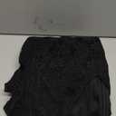 Ruffle Lace Dresses for Women Casual Flutter Sleeve Chiffon Maxi Dress Elegant Flowy Semi-Formal Dress Loose & Extra Long (Black,Xlarge)