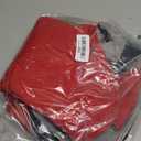 MIGOHI Dog Winter Coat - Reflective Medium Dog Snow Jacket with Thick Turtleneck,Windproof Pet Fleece Vest, Cold Weather Coat for Medium Dogs, Snowproof for Hiking,Camping,L,RedBlack