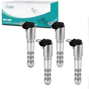 4 PCS 12586722 OCV Oil Control Variable Valve Timing VVT Solenoid For Chevy/Chevrolet Equinox Malibu Traverse Impala & GMC Terrain Acadia & Buick Enclave & Cadillac & Pontiac & Saab 2.8L 3.0L 3.6L