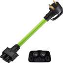 Nezyo 15.5 Adapter Compatible with Tesla Gen 2 Mobile Portable Mobile Charger Ev Charger Adapter Handle Compatible with Tesla Electric Vehicles(TT-30P)